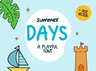 Summer Days Font Download