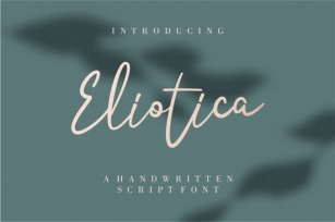 Eliotica Font Download