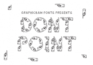 Don't Point Font Download