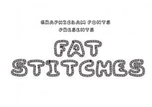 Fat Stitches Font Download