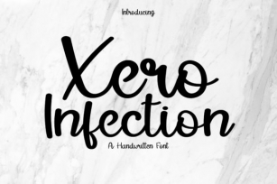 Xero Infection Font Download