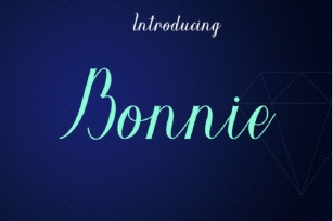 Bonnie font Font Download