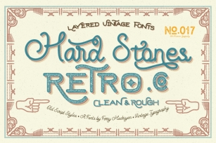 Hard Stones Family Font Download