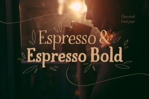 Espresso & Espresso Bold Font Download