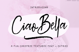 Ciao Bella Font + Extras Font Download