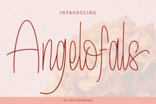 Angelofals Font Download