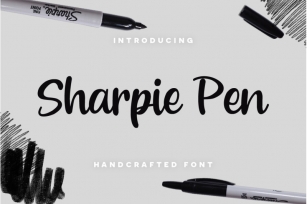 Sharpie Pen Font Font Download