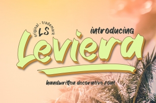 Leviera Font Download