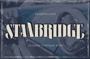 Standbridge Font Download