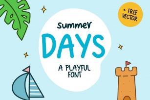 Summer Days Playful Font Download