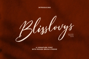 Blisslovys Font Download