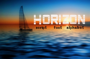 Horizon script, font Font Download