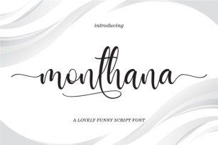 Monthana Font Download