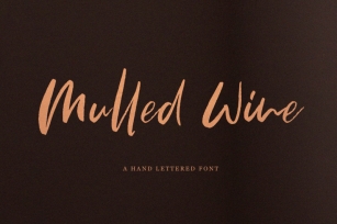 Mulled Wine Font Download