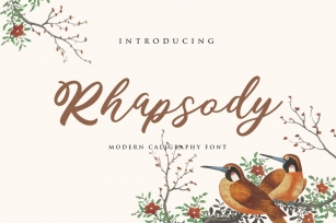 Rhapsody Font Download