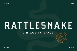 Rattlesnake Font Download