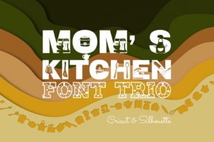 Mom's Kitchen Font Trio Font Download