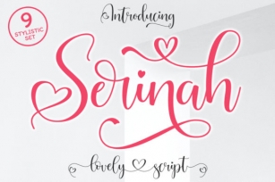 Serinah Font Download
