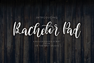 Bachelor Pad Font Download