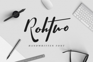 Rohtwo Signature Font Download