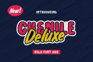 Chenile Deluxe Font Download