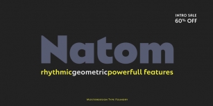 Natom Pro Font Download