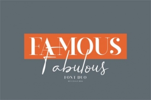 Famous Fabulous Font Download