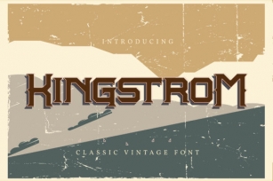 Kingstrom Font Download
