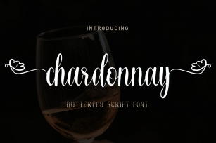 Chardonnay Font Download