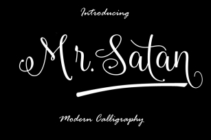 Mr.Satan Font Download