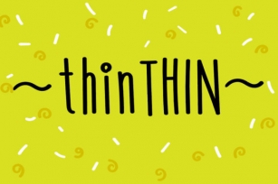 ThinThin Font Download