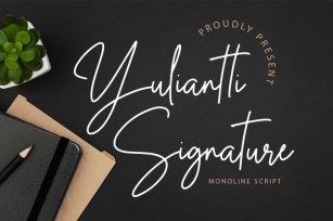 Yuliantti Signature Font Download