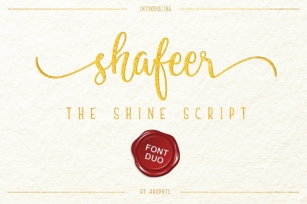 Shafeer duo Font Download