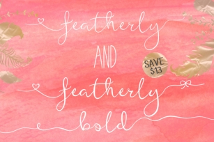 featherly font family Font Download