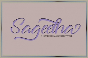 Sageetha Script Font Download