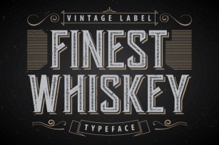 Another Whiskey Label Font Font Download