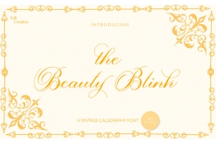 The Beauty Blink Font Download