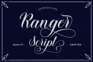 Ranger Script Font Download