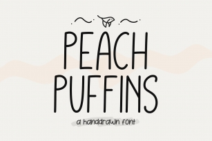 Peach Puffins Font Download