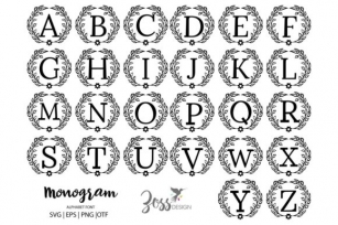 Zoss Monogram Font Download