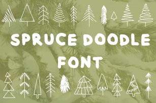 Spruce doodle in ttf, otf Font Download