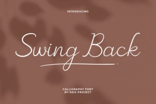 Swing Back Font Download