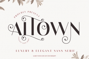 ALTOWN Elegant Serif Font Download