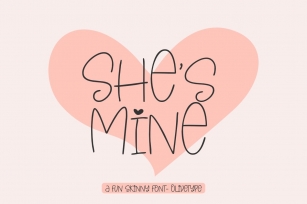 Shes Mine Font Download