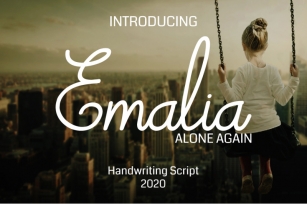 Emalia - Handwriting Script Font Font Download