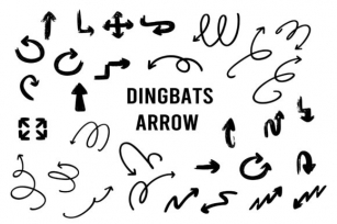 Dingbats Arrow Font Download