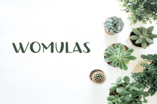 Womulas - Quirky Font Font Download