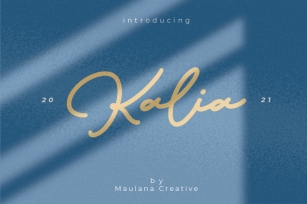 Kalia Handwritten Signature Font Font Download