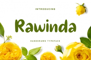 Rawinda - Handdrawn Font Font Download