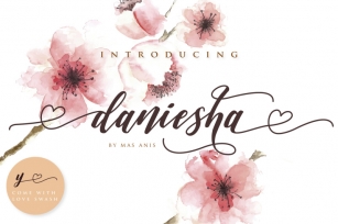 Daniesha - Lovely Font Font Download